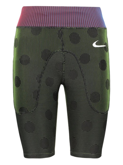 Off-White x Nike logo-print shorts - Green - zdjęcie produktu nr 1