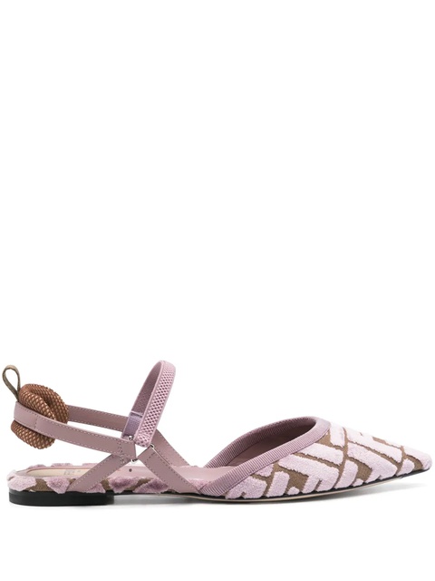 FENDI Colibrì Lite ballet flats - Pink - zdjęcie produktu nr 1