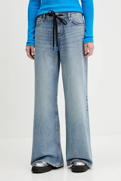 Hugo Blue jeansy damskie kolor niebieski 50546341 - zdjęcie produktu nr 1