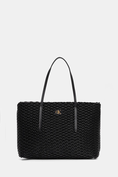 Calvin Klein torebka kolor czarny LV04F3292G - zdjęcie produktu nr 1