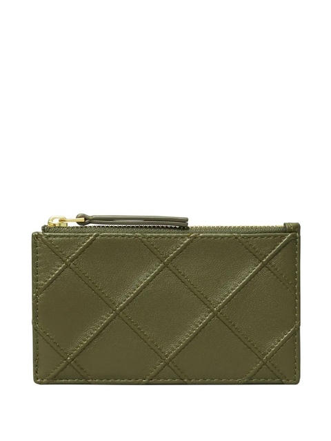 Tory Burch Fleming card holder - Green - zdjęcie produktu nr 2