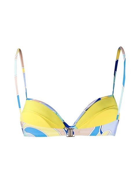PUCCI Quirimbas print bikini top - Blue - zdjęcie produktu nr 2