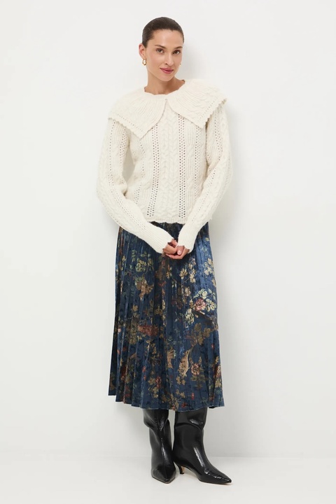 Medicine sweter damski kolor beżowy - zdjęcie produktu nr 1