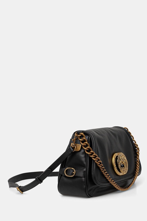 Kurt Geiger London torebka skórzana CHELSEA kolor czarny 5045300189 - zdjęcie produktu nr 2