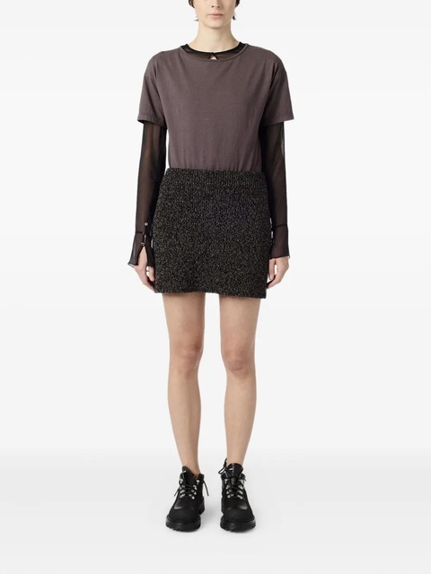 OUR LEGACY Sculpt mini skirt - Black - zdjęcie produktu nr 2