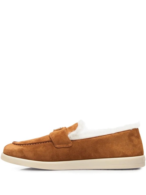 Prada suede loafers - Brown - zdjęcie produktu nr 1
