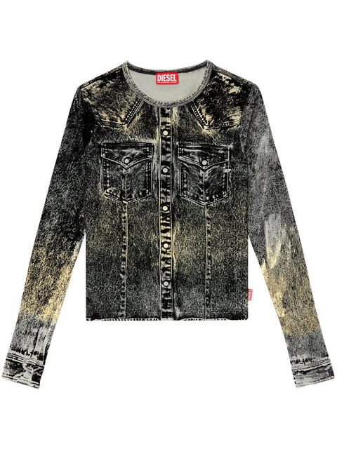 Diesel Axy T-shirt - Grey - zdjęcie produktu nr 1