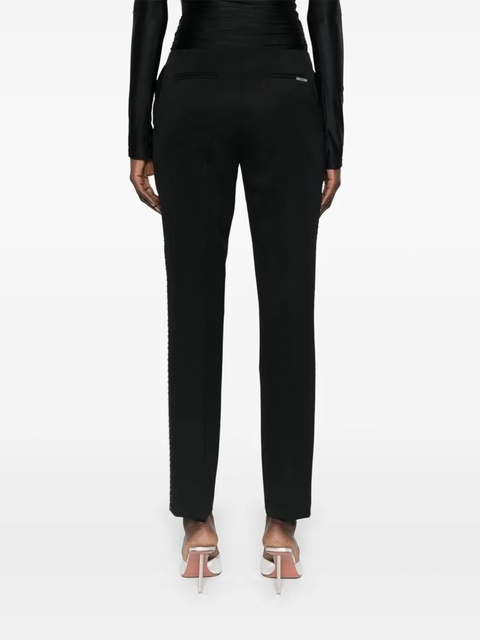 The Attico crystal-embellished trousers - Black - zdjęcie produktu nr 2