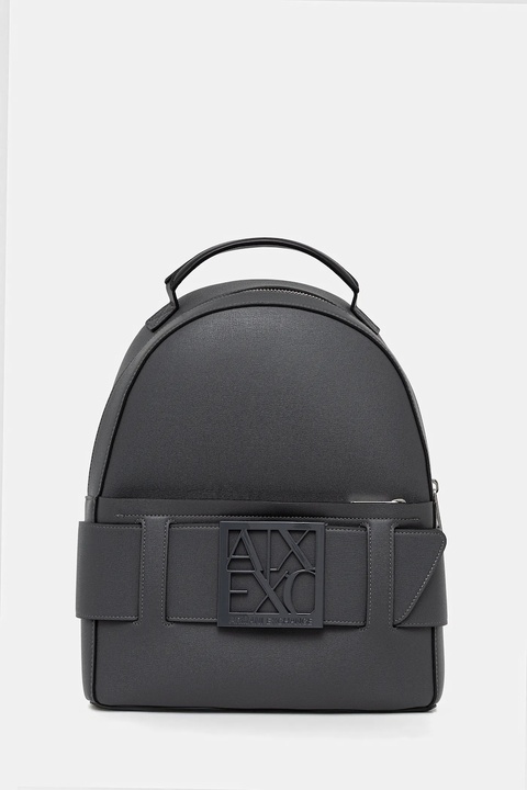 Armani Exchange plecak damski kolor niebieski mały gładki XW001204 AF13672 - zdjęcie produktu nr 1