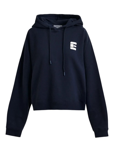 Essentiel Antwerp printed cotton sweatshirt - Blue - zdjęcie produktu nr 1