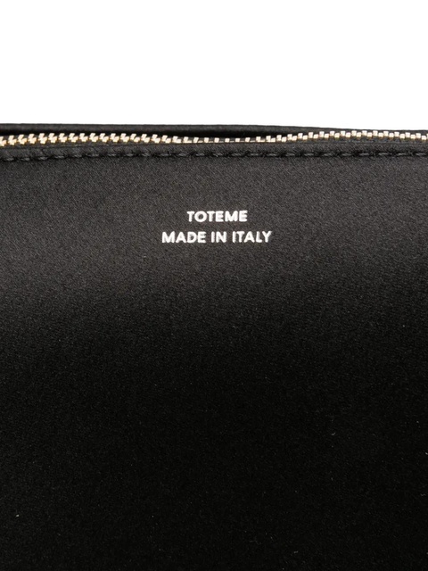 TOTEME bevel zip shoulder bag - Black - zdjęcie produktu nr 2