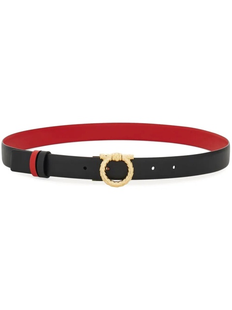 Ferragamo Gancini reversible belt - Red - zdjęcie produktu nr 1
