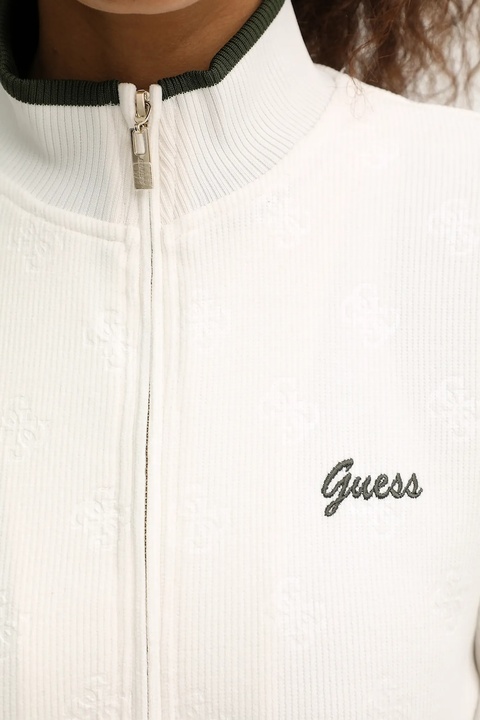 Guess bluza PAULINA damska kolor beżowy wzorzysta V5BQ01 K1902 - zdjęcie produktu nr 2