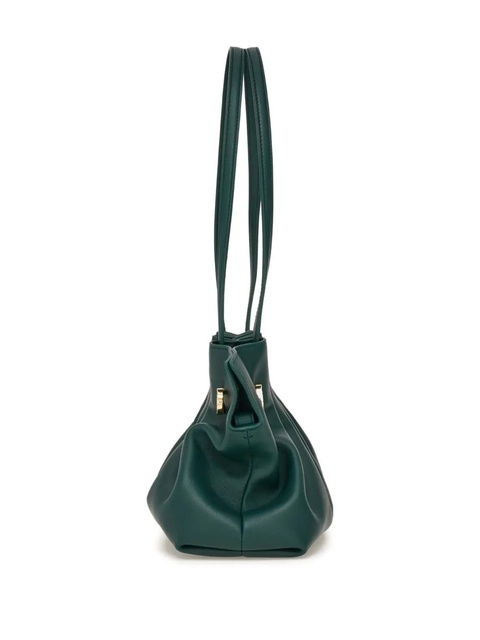 Ferragamo Soft ruched shoulder bag - Green - zdjęcie produktu nr 2