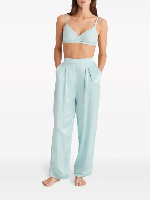 ERES Mondain silk pyjama trousers - Blue - zdjęcie produktu nr 2