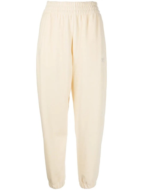 Alexander Wang high-waisted track trousers - Yellow - zdjęcie produktu nr 1