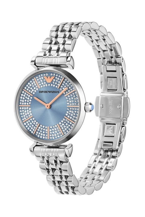 Emporio Armani zegarek Gianni T-Bar damski kolor srebrny AR11594 - zdjęcie produktu nr 2