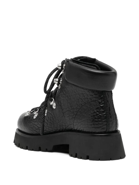 Alexander Wang leather combat boots - Black - zdjęcie produktu nr 2