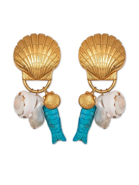 Jennifer Behr Tarni earrings - Gold - zdjęcie produktu nr 1