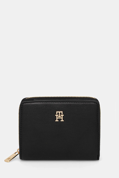 Tommy Hilfiger portfel damski kolor czarny AW0AW17742 - zdjęcie produktu nr 1