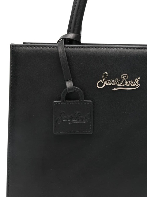 MC2 Saint Barth midi logo tote bag - Black - zdjęcie produktu nr 2