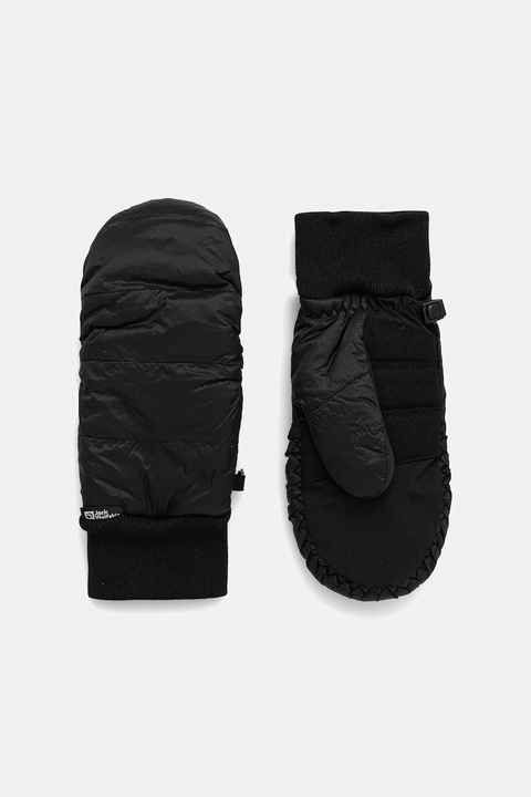 Jack Wolfskin rękawiczki URBAN kolor czarny A65228 - zdjęcie produktu nr 2
