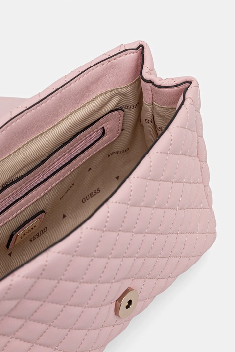 Guess torebka EVERLEE kolor różowy HWEG86 79210 - zdjęcie produktu nr 2