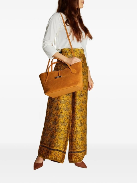 Liffner Penne suede tote bag - Brown - zdjęcie produktu nr 2