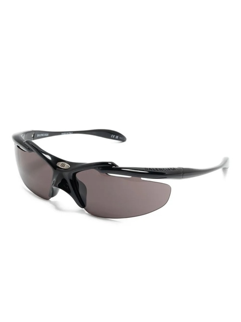 Balenciaga geometric-frame sunglasses - Black - zdjęcie produktu nr 2