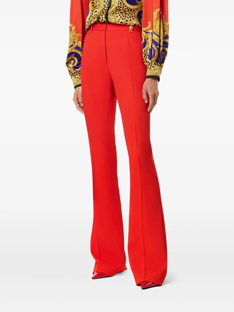 Versace flared wool-blend trousers - zdjęcie produktu nr 2