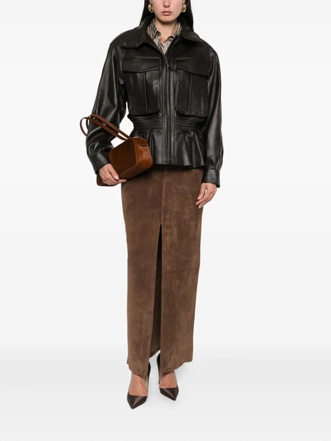 ducie Hazel leather jacket - Brown - zdjęcie produktu nr 2