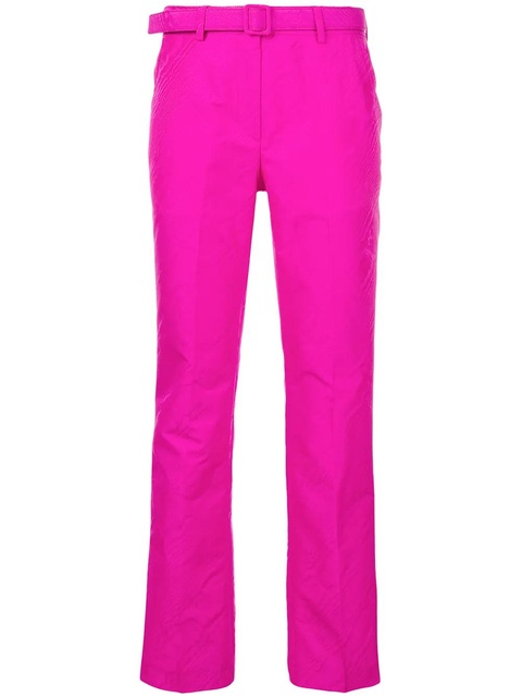 Off-White cigarette trousers - Pink - zdjęcie produktu nr 1