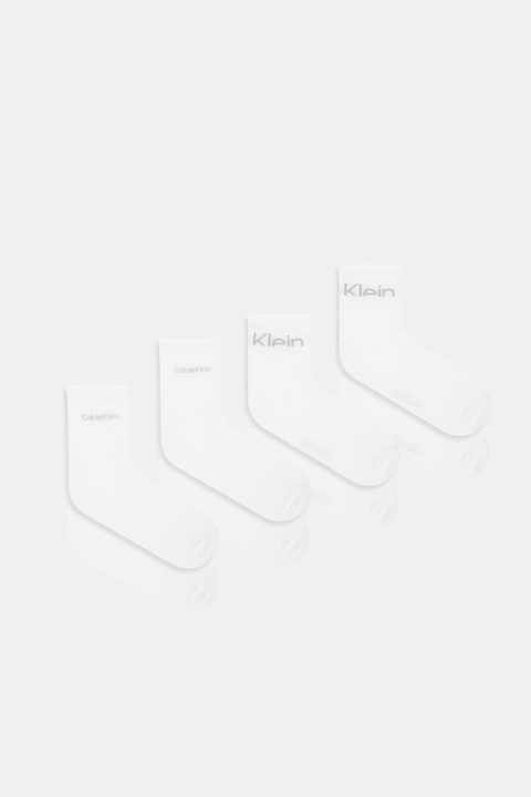 Calvin Klein Jeans skarpetki 4-pack kolor biały 701238244 - zdjęcie produktu nr 1