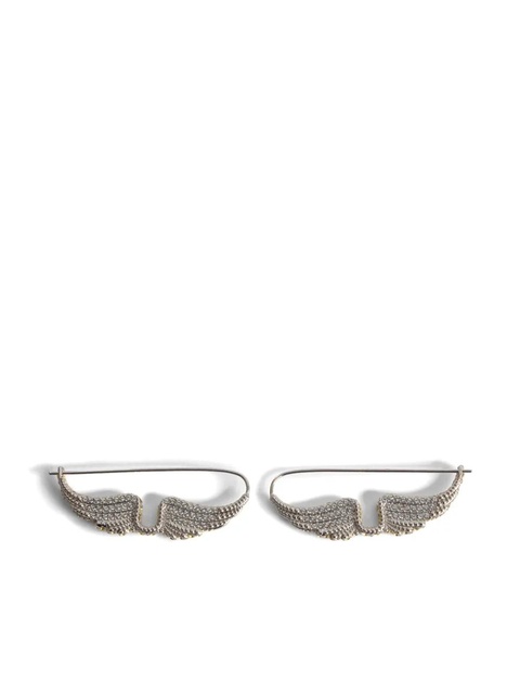 Zadig&Voltaire Rock piercing earrings - Silver - zdjęcie produktu nr 1