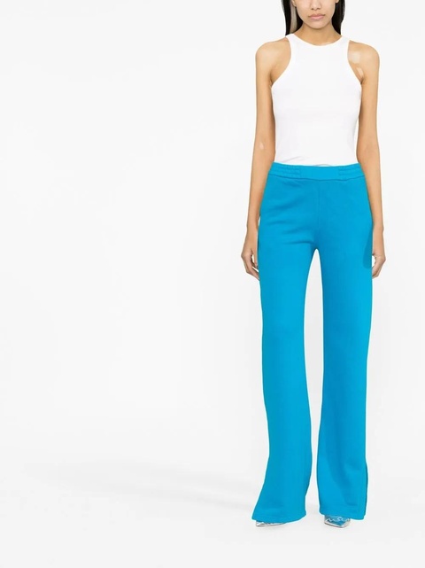 Off-White diagonal-stripe track pants - Blue - zdjęcie produktu nr 2