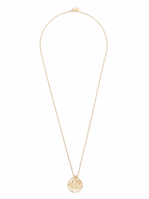 Maje Zodiac medal necklace - Gold - zdjęcie produktu nr 2
