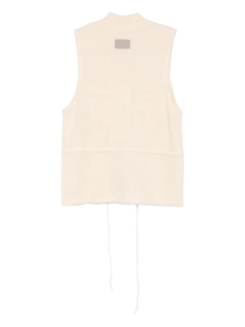 Aya Muse flap-pocket button-up vest - Neutrals - zdjęcie produktu nr 2