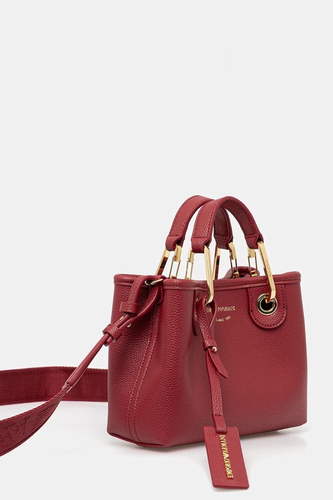 Emporio Armani torebka kolor czerwony EW000382 AF12036 - zdjęcie produktu nr 2