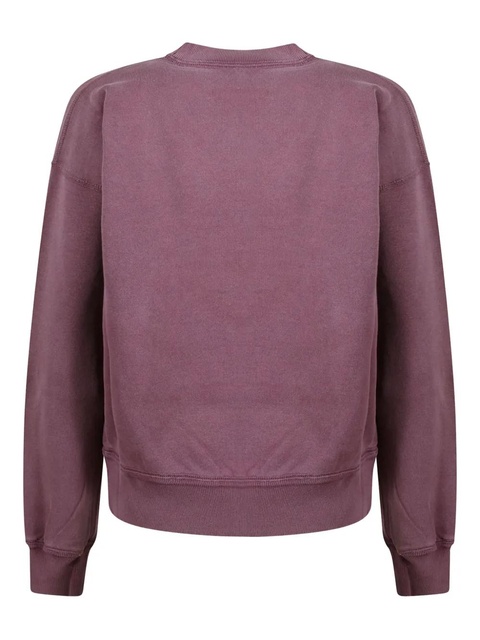 MARANT ÉTOILE logo-print long-sleeve sweatshirt - Pink - zdjęcie produktu nr 2