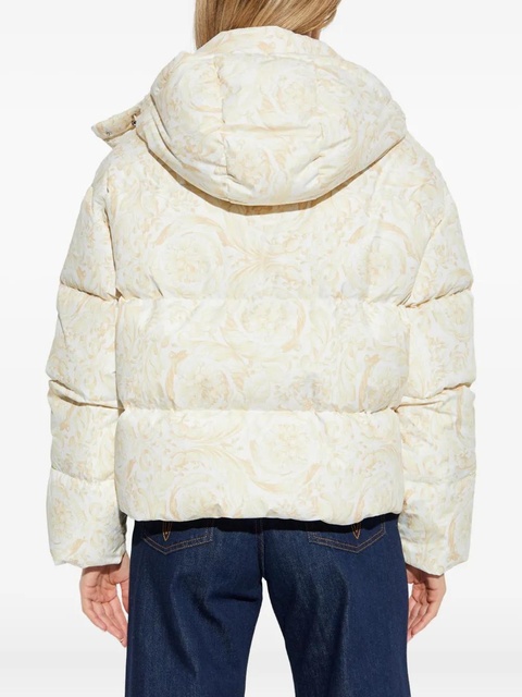 Versace hooded zip-fastening jacket - Neutrals - zdjęcie produktu nr 2