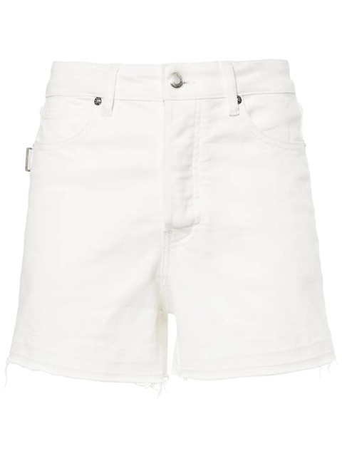 Zadig&Voltaire high-rise denim shorts - White - zdjęcie produktu nr 1