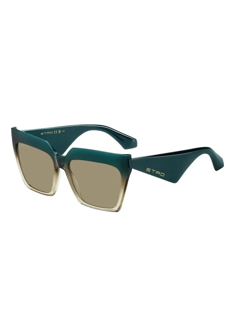 ETRO geometric sunglasses - Green - zdjęcie produktu nr 2