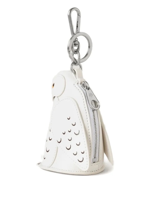 Mulberry owl leather keyring - White - zdjęcie produktu nr 2