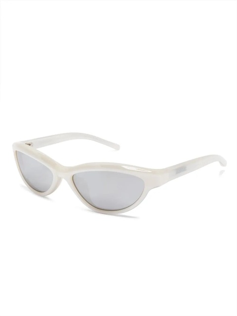 Jacquemus cat-eye sunglasses - Neutrals - zdjęcie produktu nr 2