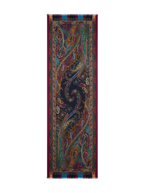 ETRO paisley-jacquard scarf - Red - zdjęcie produktu nr 2