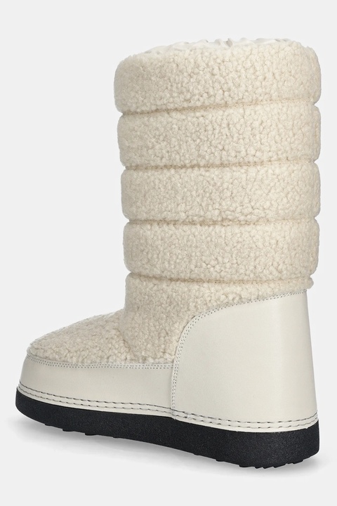 Love Moschino śniegowce kolor beżowy JA24452G0NISM12A - zdjęcie produktu nr 2
