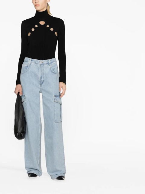 AGOLDE Minka cargo wide-leg jeans - Blue - zdjęcie produktu nr 2