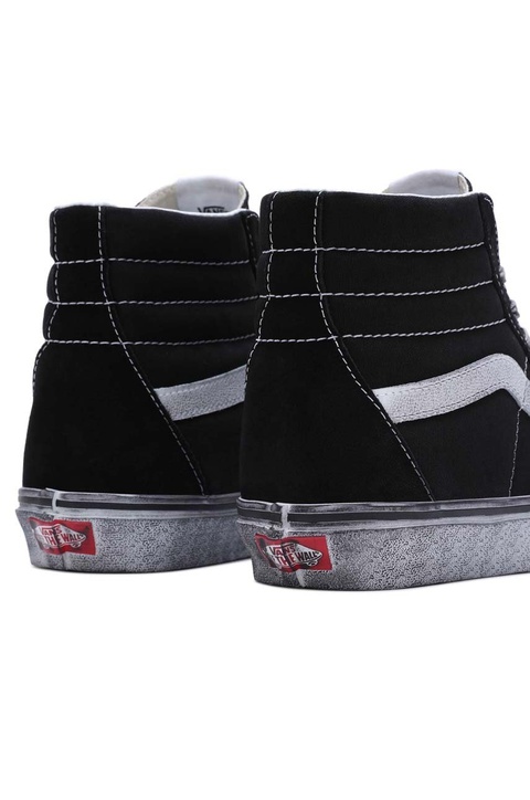 Vans trampki SK8-HI Stressed kolor czarny VN0007NSMCG1 - zdjęcie produktu nr 2