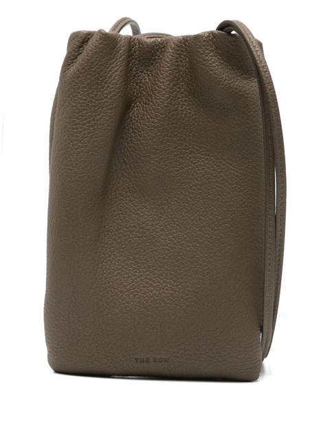 The Row grained-leather phone case - Green - zdjęcie produktu nr 1