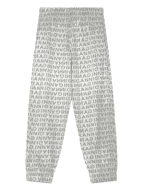 GANNI logo-print track pants - Grey - zdjęcie produktu nr 1